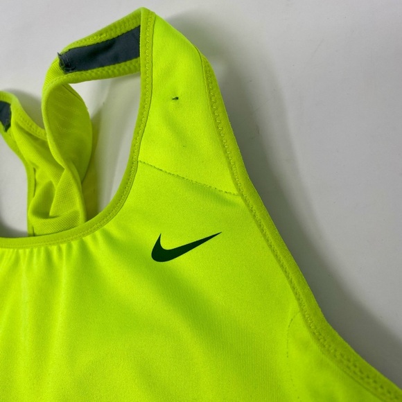 Nike Women's Neon Sports Bra Size Medium - Picture 3 of 5